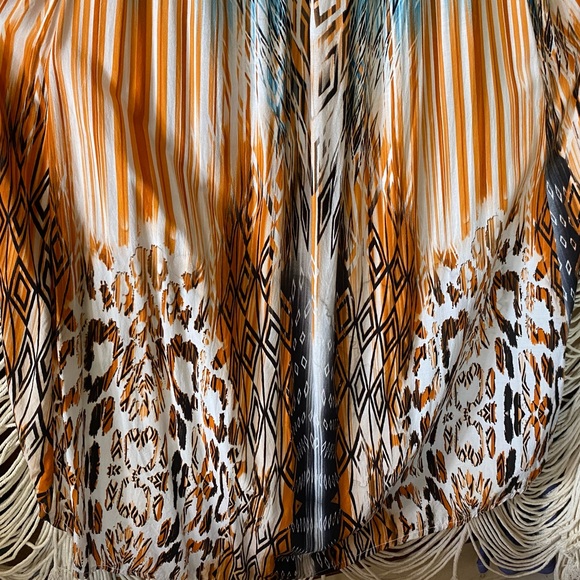 Lani Maxi Dress Tie Dye High Low sz M - Picture 7 of 13